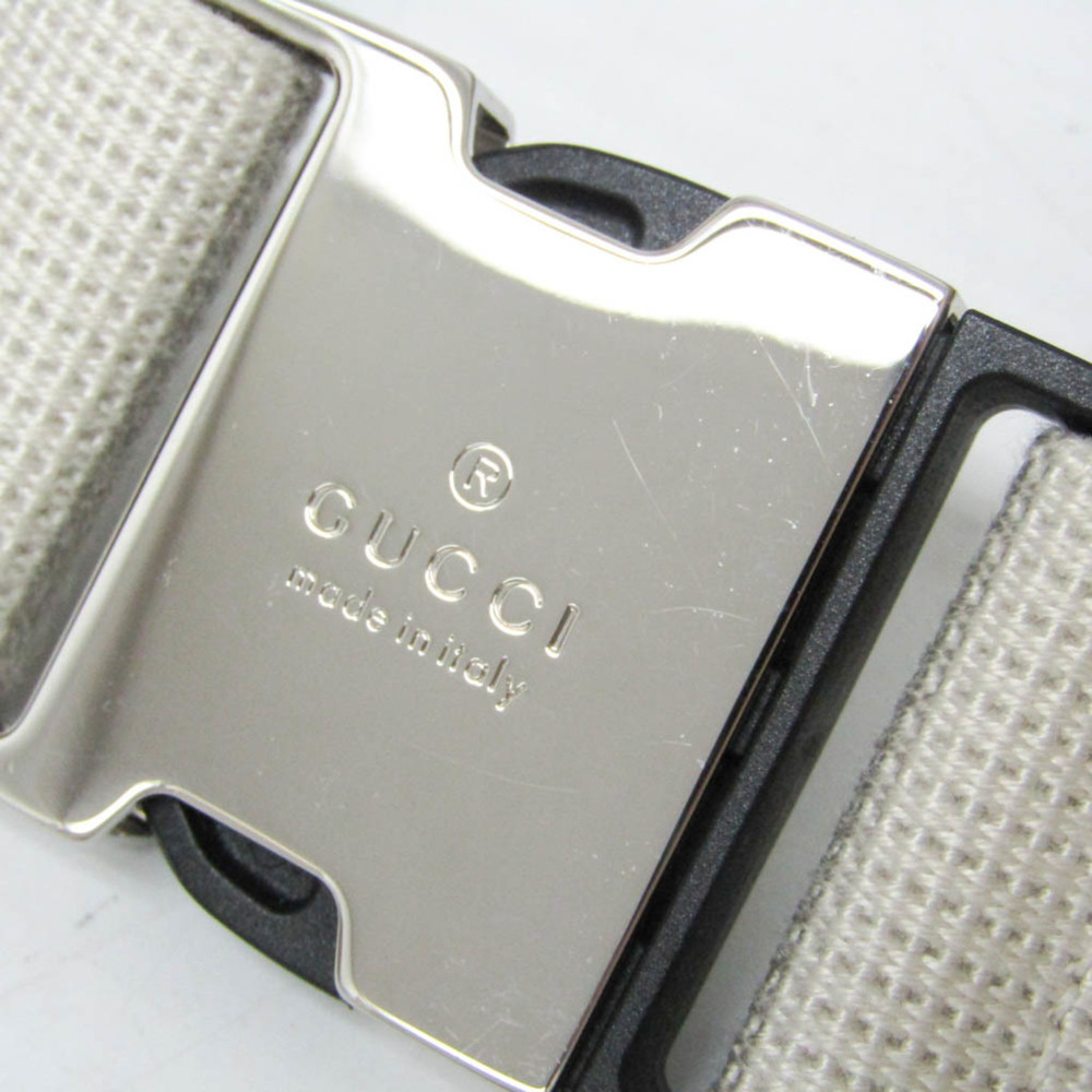 GUCCI White Leather Fanny Pack - Picture 12 of 16
